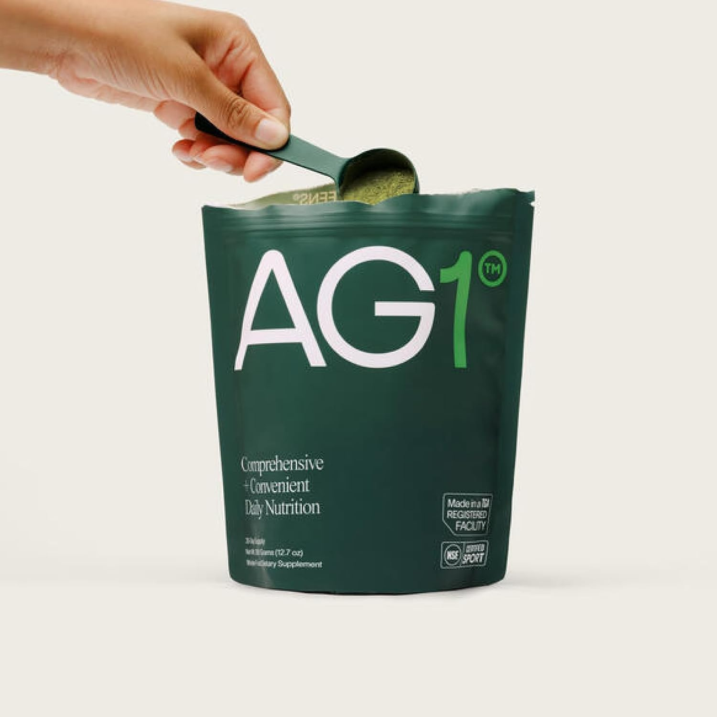 AG1 Daily Foundational Nutrition Greens Powder 30Day Supply 12.7oz