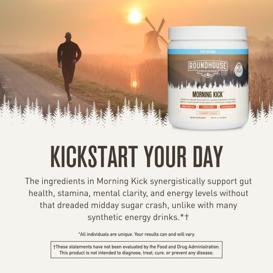 Provisions Morning Kick Strawberry Lemonade 30 Serving 9.1 oz by Round house