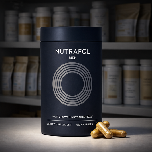 Men's Hair Growth Supplements 120 Capsules - 1 Month Supply by Nutrafol
