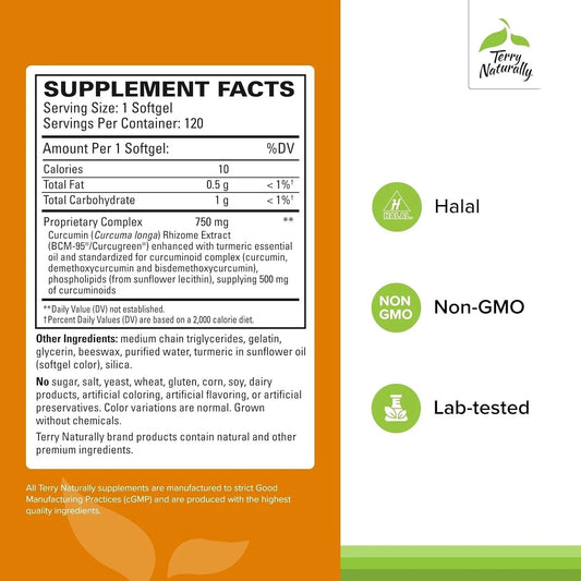 Curcumin 750mg 120 Softgels 2 Pack by CuraMed